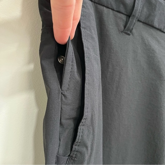 Onia men’s 360 Tech pants joggers in Black Zipper ankle snap pocket  32 - Picture 10 of 12